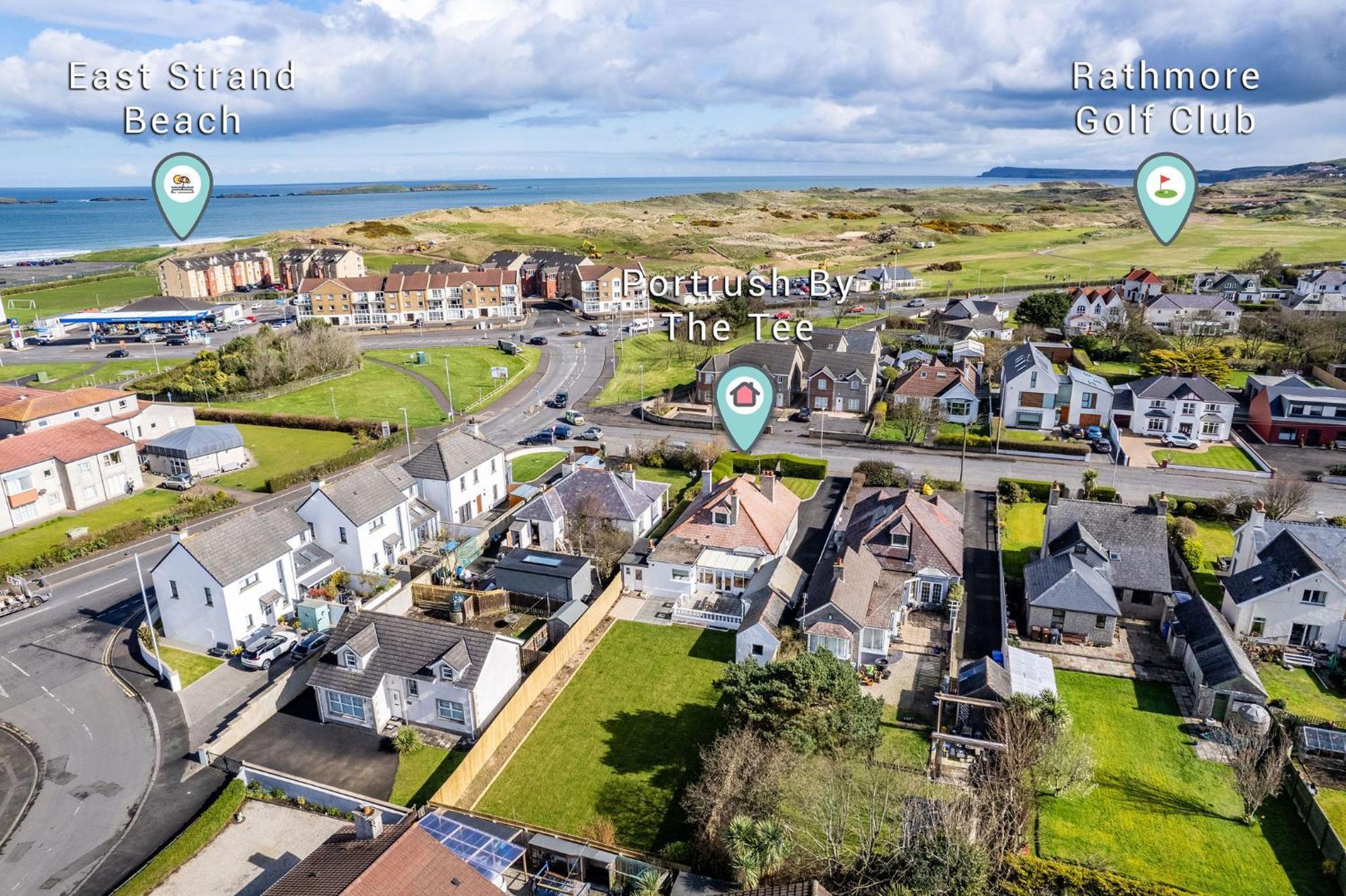 הוילה Portrush By The Tee מראה חיצוני תמונה